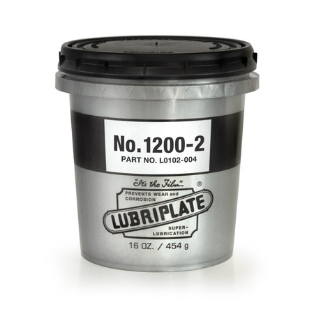 No. 1200-2, 12/16 Oz Tubs, Heavy Duty White Lithium Grease -  LUBRIPLATE, L0102-004